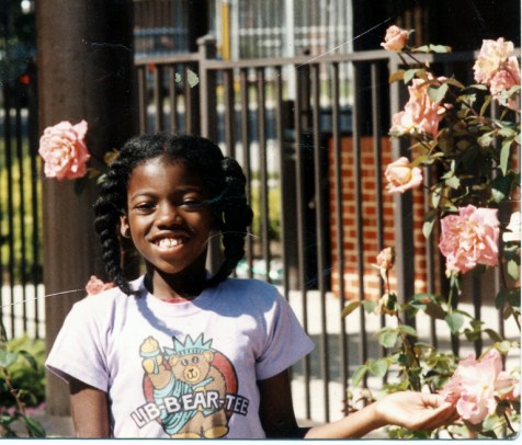 Phoebe as a child in Washington, DC