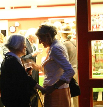 Women enjoy William Wainwright reception