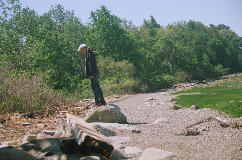 David on rock, World's End