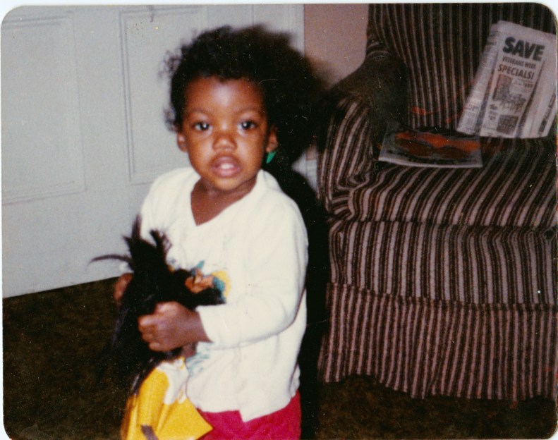 Baby Pho with undone hair